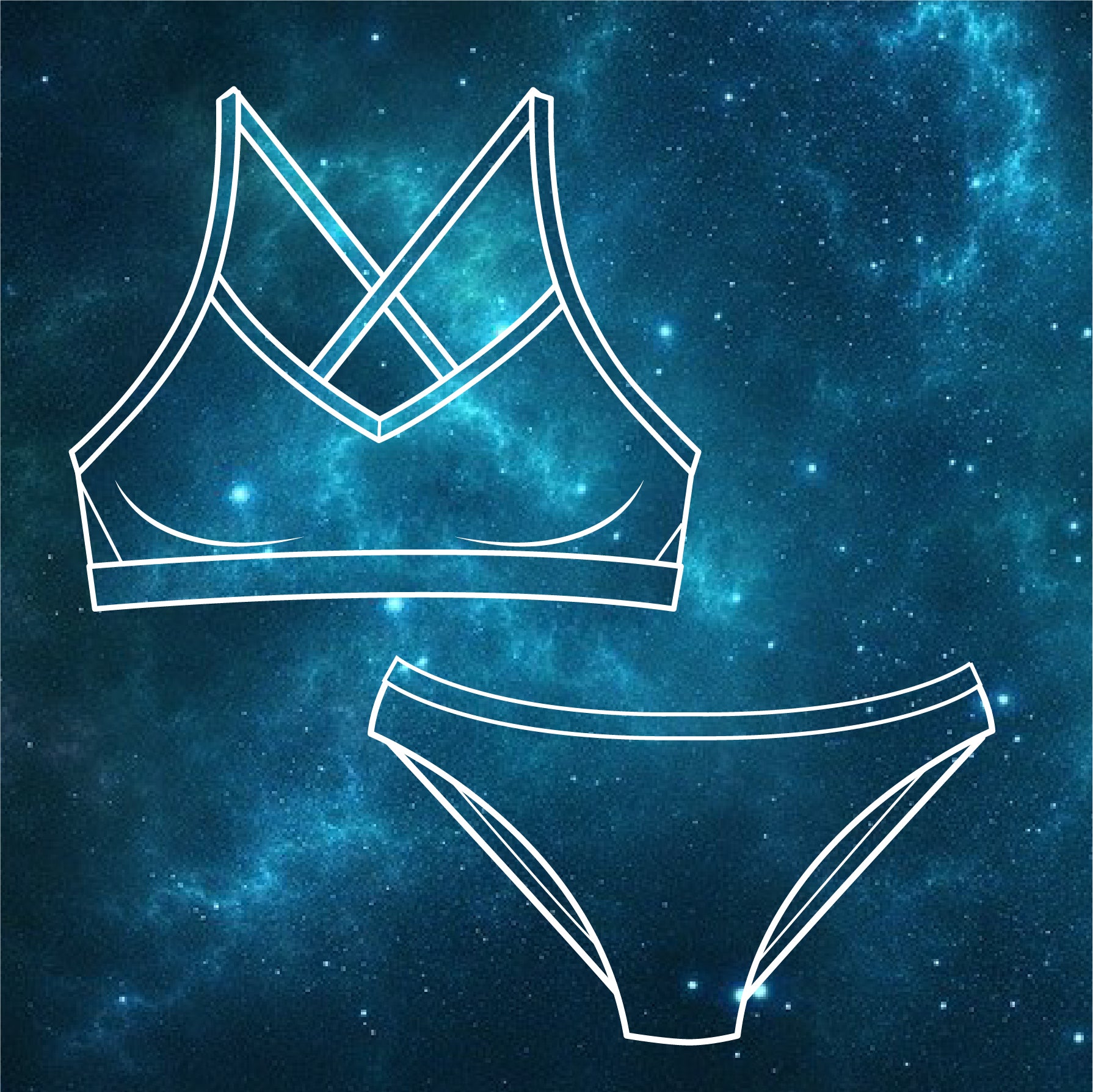 BIKINI SET FIT GUIDE Spacefish Army