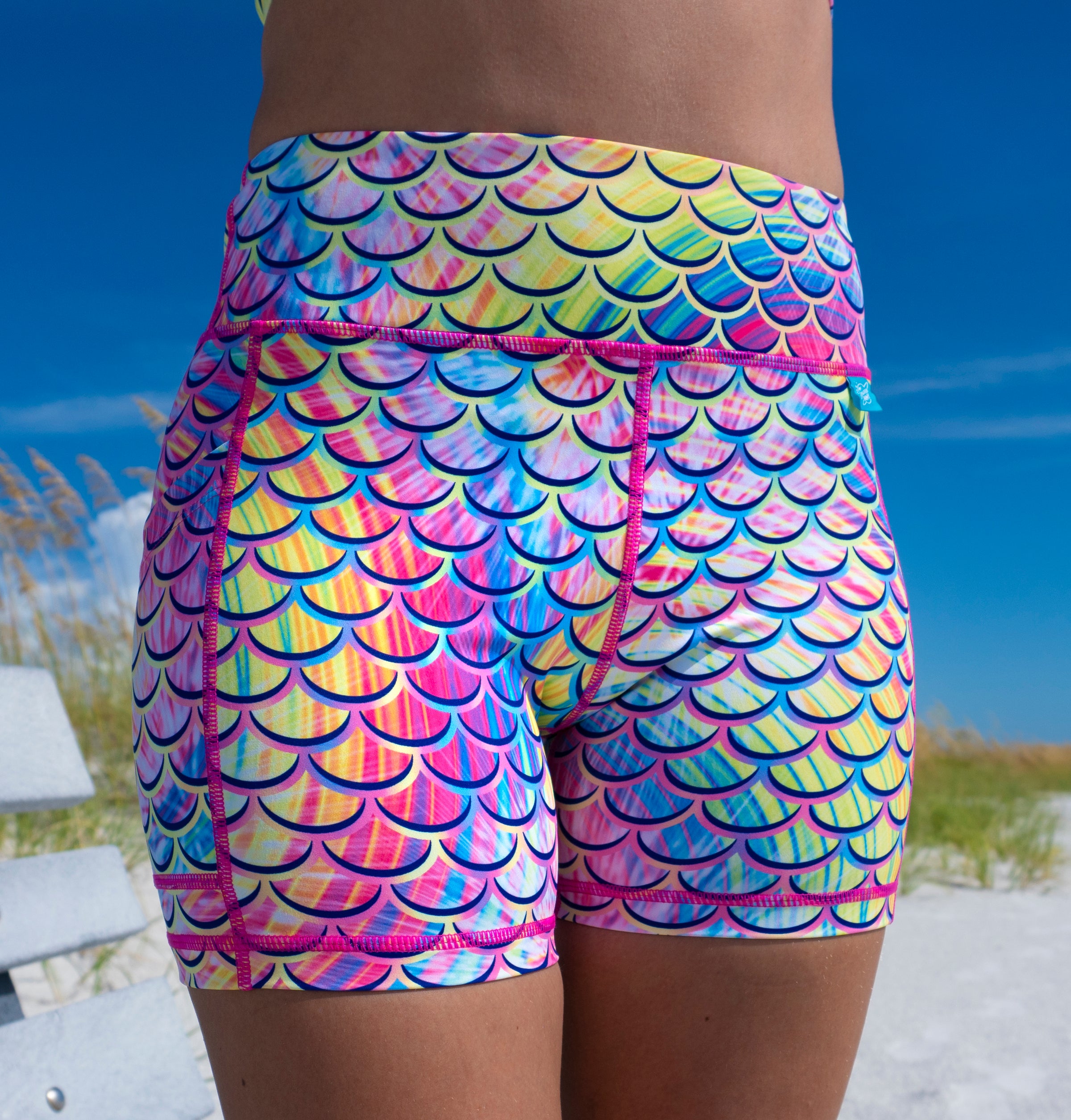 mermaid shorts