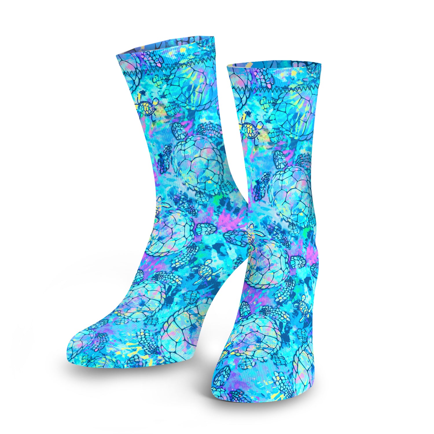 Eco friendly Turtle Tie Dye Dive Socks eco-friendly-turtle-tie-dye-dive-socks