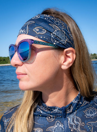 Eco-friendly Ocean Mandala Scuba Headband