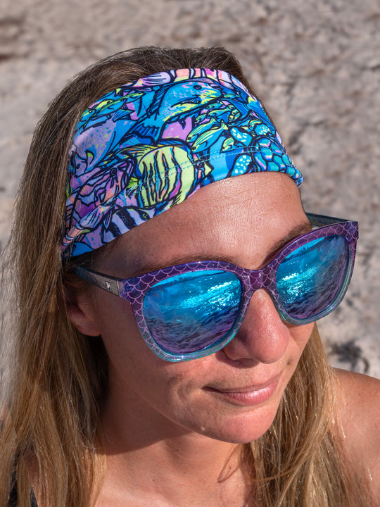 Spacefish Army Neon Fish Frenzy Headband
