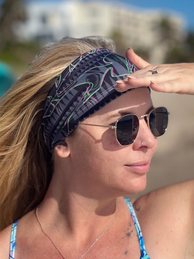 Eco-friendly Neon Jaws Scuba Headband