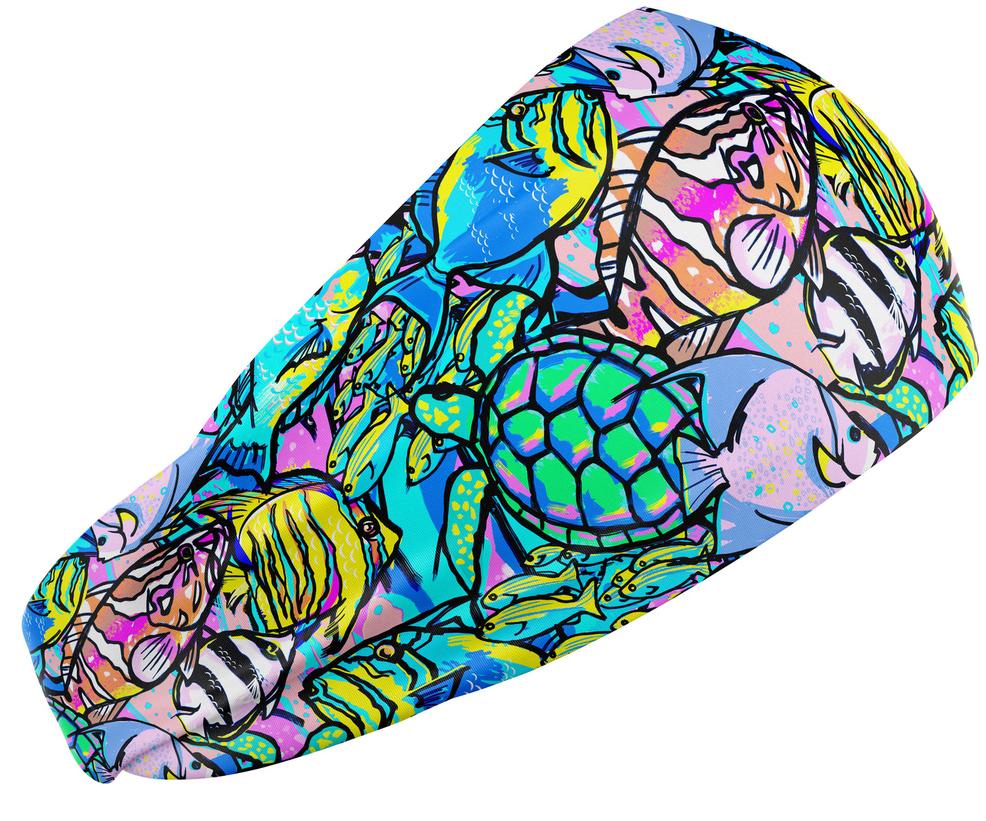 Spacefish Army Neon Fish Frenzy Headband