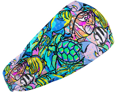 fish frenzy tropical fish & accessories Eco-Friendly Neon Fish Frenzy Scuba Headband