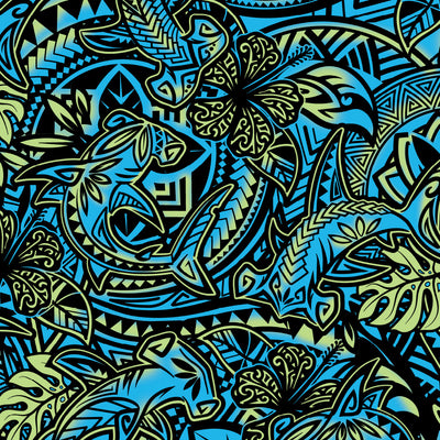 MENS Hammerhead Hibiscus Scuba Pants