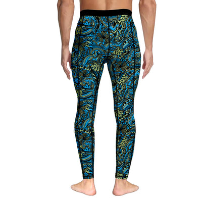 MENS Hammerhead Hibiscus Scuba Pants