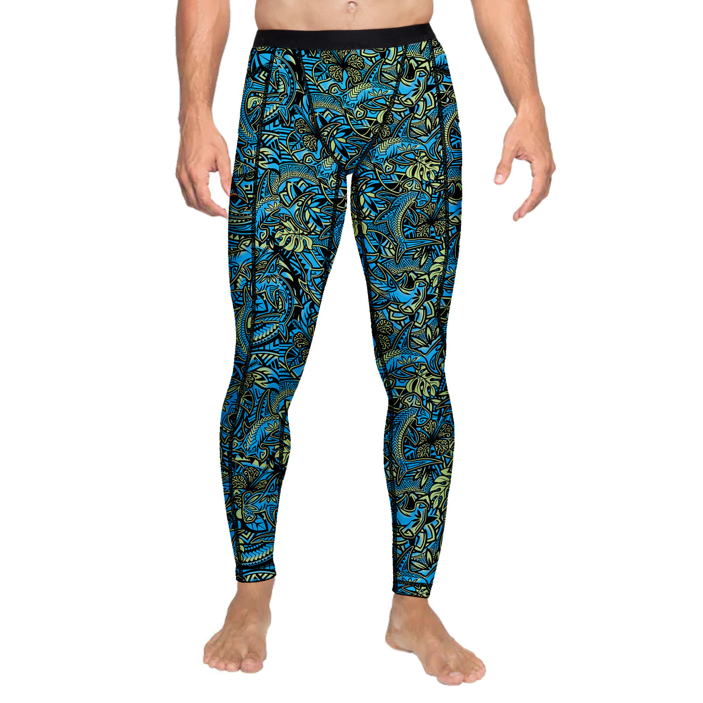 MENS Hammerhead Hibiscus Scuba Pants