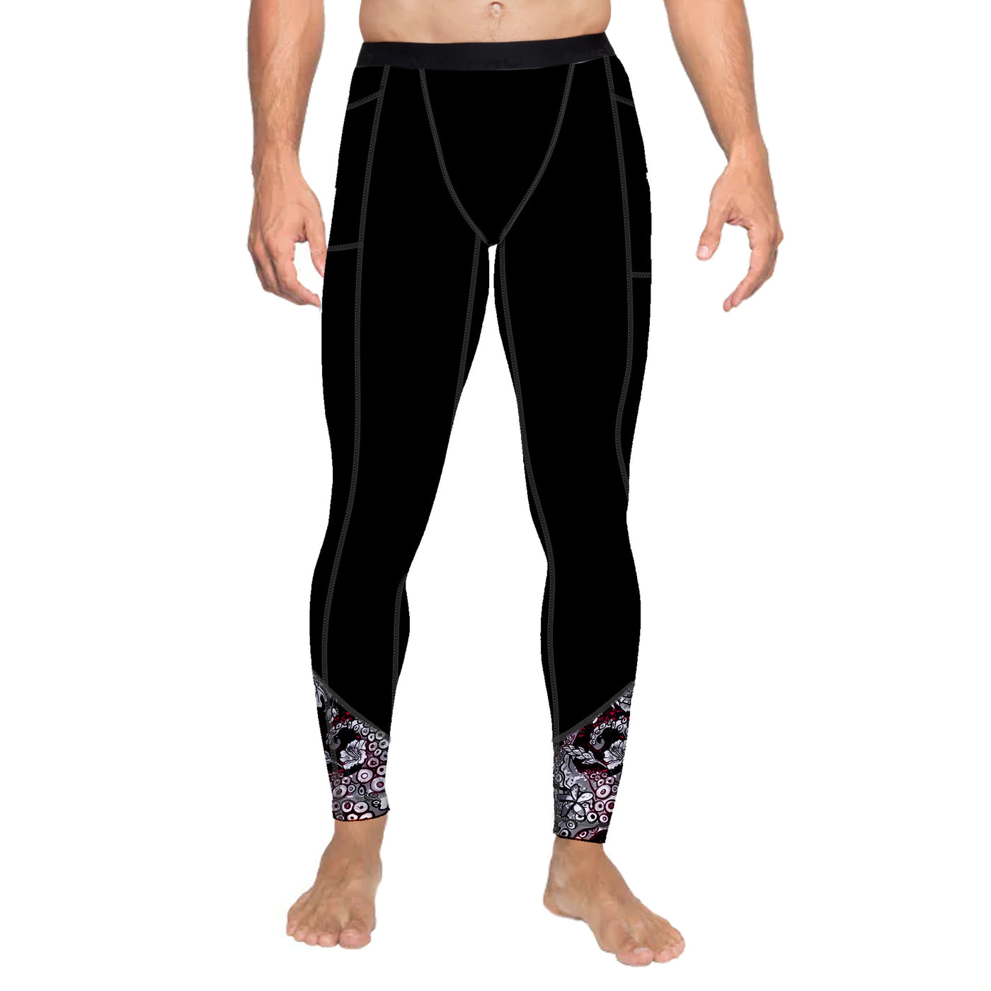 MENS Black Octopower Scuba Pants
