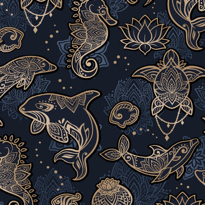 Eco-friendly Ocean Mandala Scuba Headband