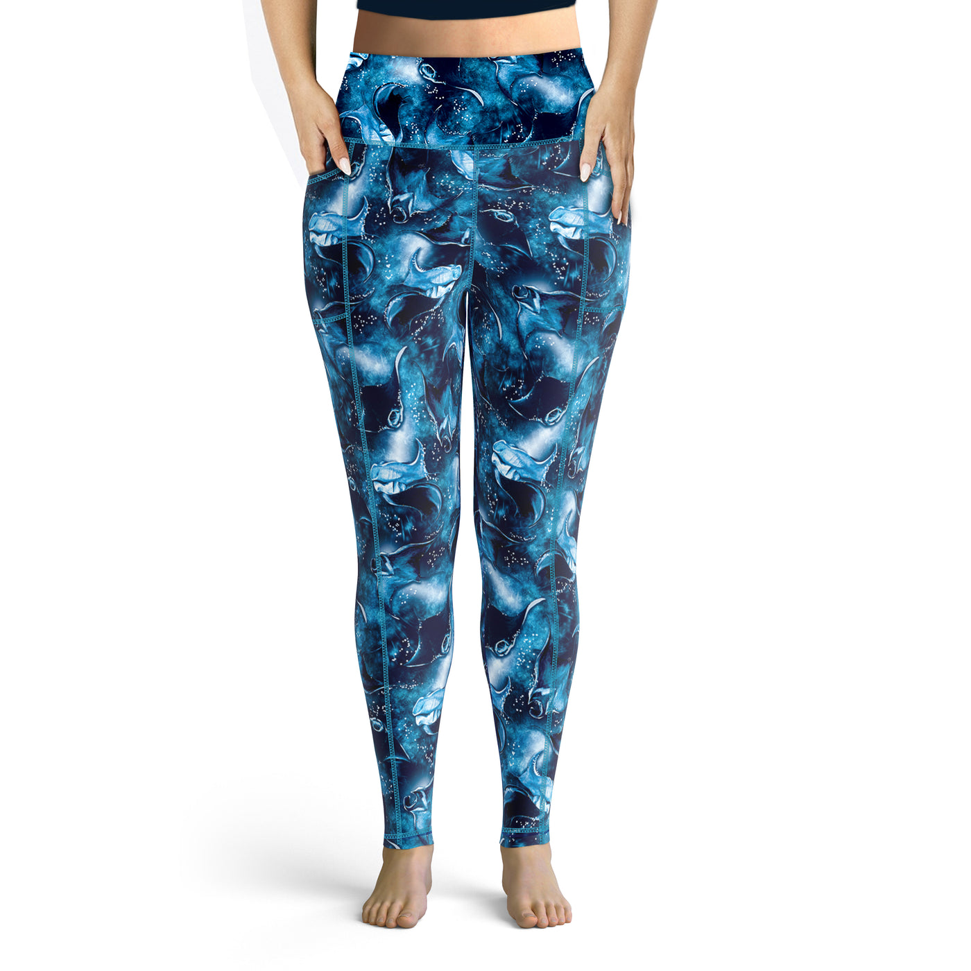 Plus Size Eco-Friendly Manta Mayhem Leggings