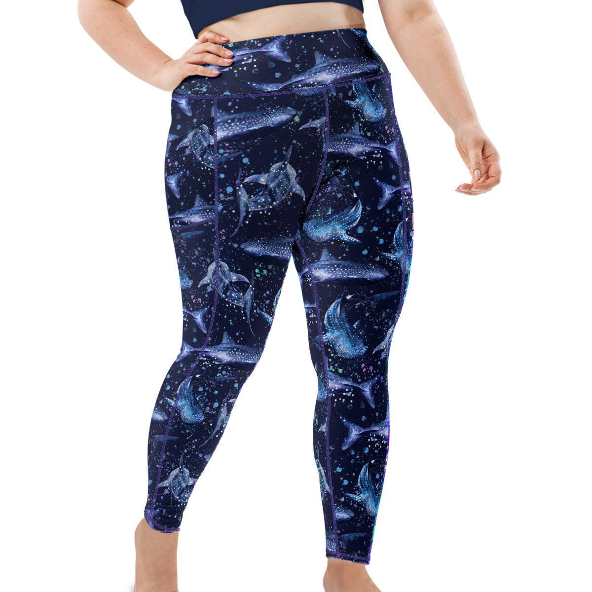 Whale Shark Print Leggings – The Sustainable Marketplace