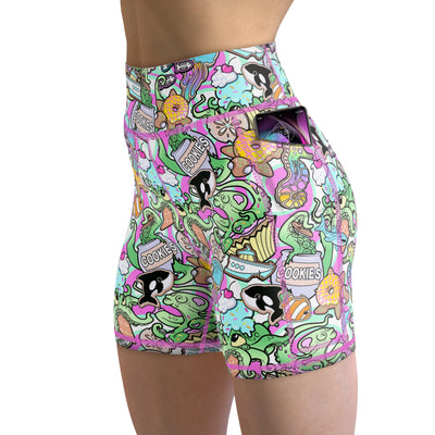 Eco-Friendly Candy Octopus ShortsEco-Friendly Candy Octopus Shorts Side