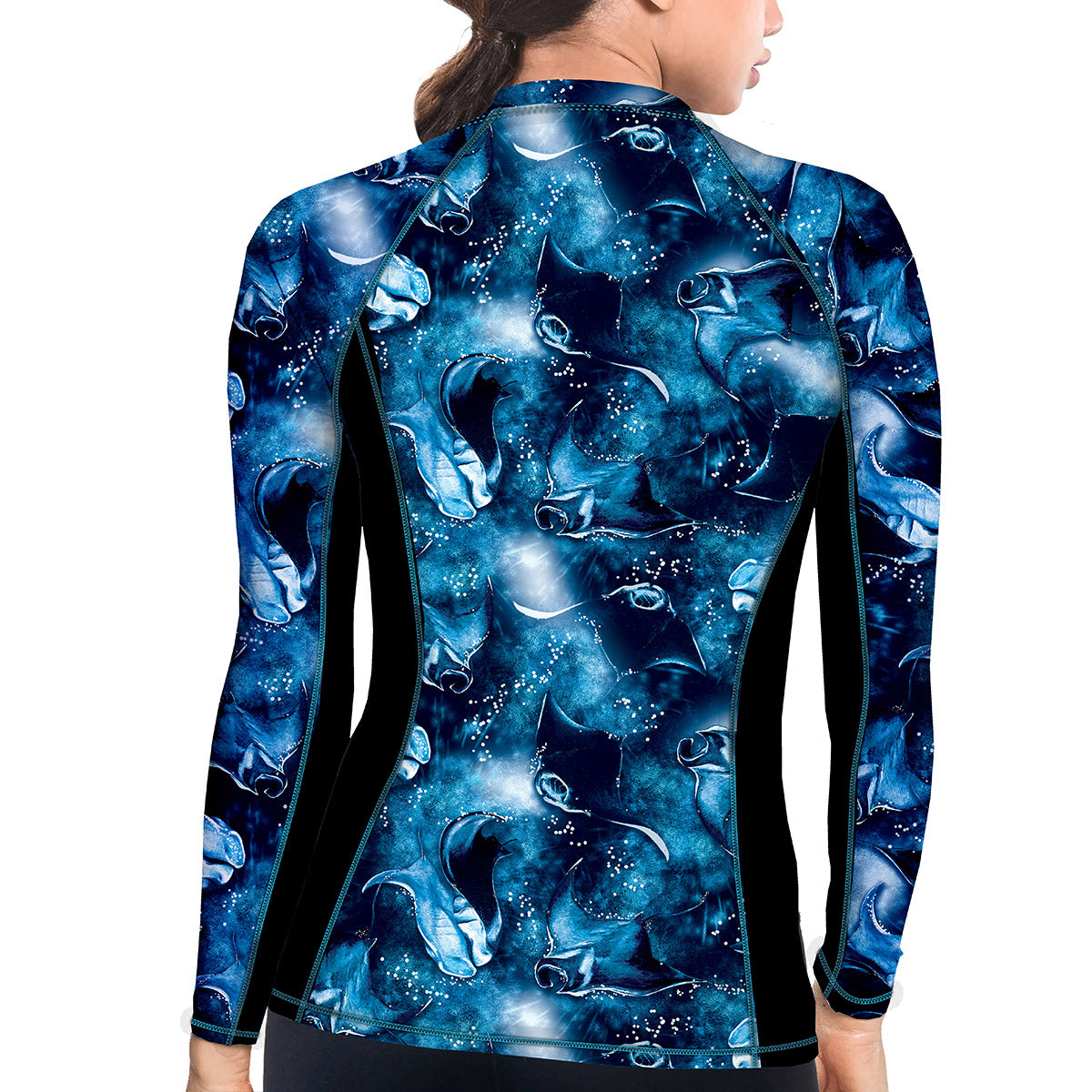 Eco-friendly Manta Mayhem Contour Rash Guard