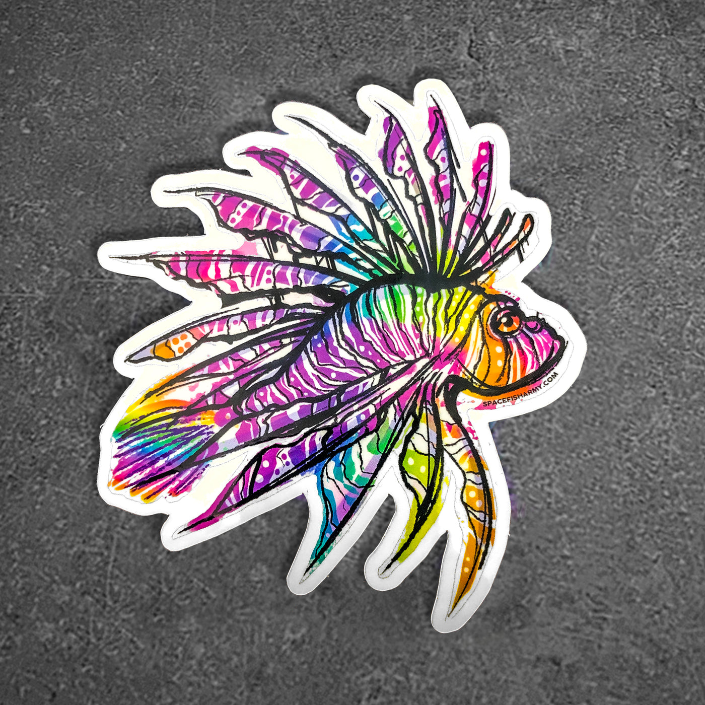 Lionfish Sticker