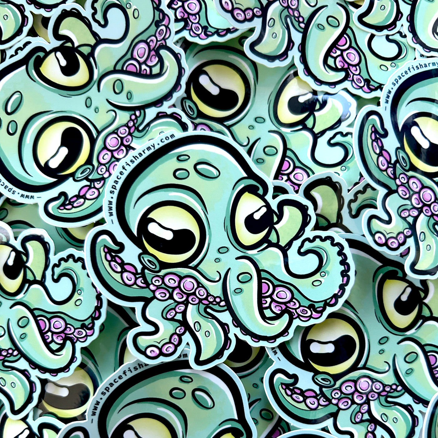 Cookie the Octopus Sticker