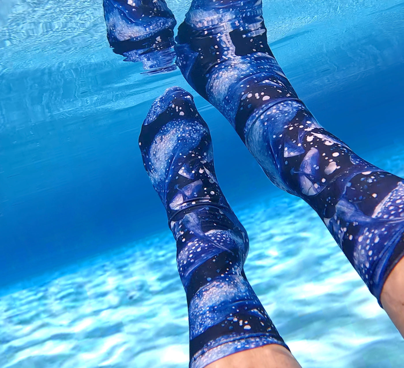 Eco-friendly Whale Shark Wonderland Dive Socks